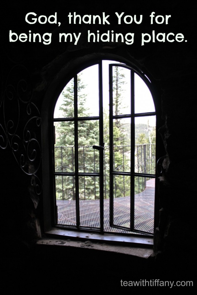 Window Pane Rock Wall